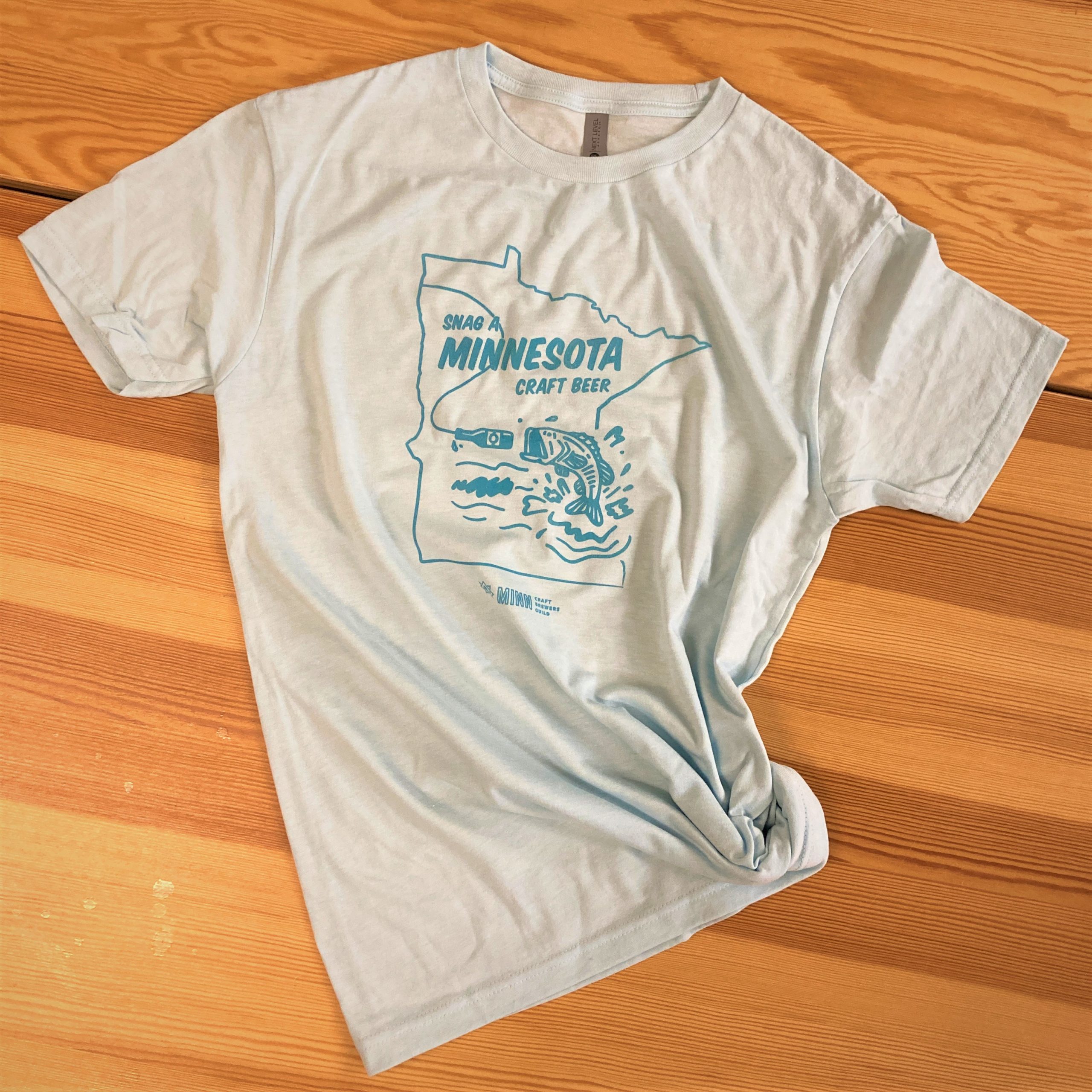 BREWED IN MN T-SHIRTS (PREVIOUS STYLE) – Minnesota Craft Brewers Guild